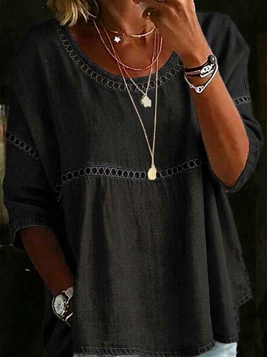 🎁New Arrivals🔥 Women's Vintage Casual Loose Linen Blouse Shirt