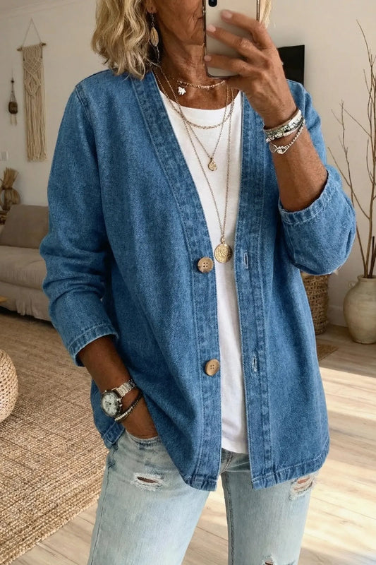 ✨✨Last Day 49% OFF🎁Women's Casual Denim Cardigan