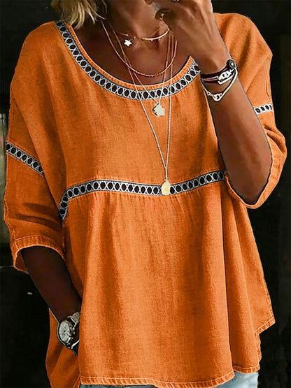 🎁New Arrivals🔥 Women's Vintage Casual Loose Linen Blouse Shirt