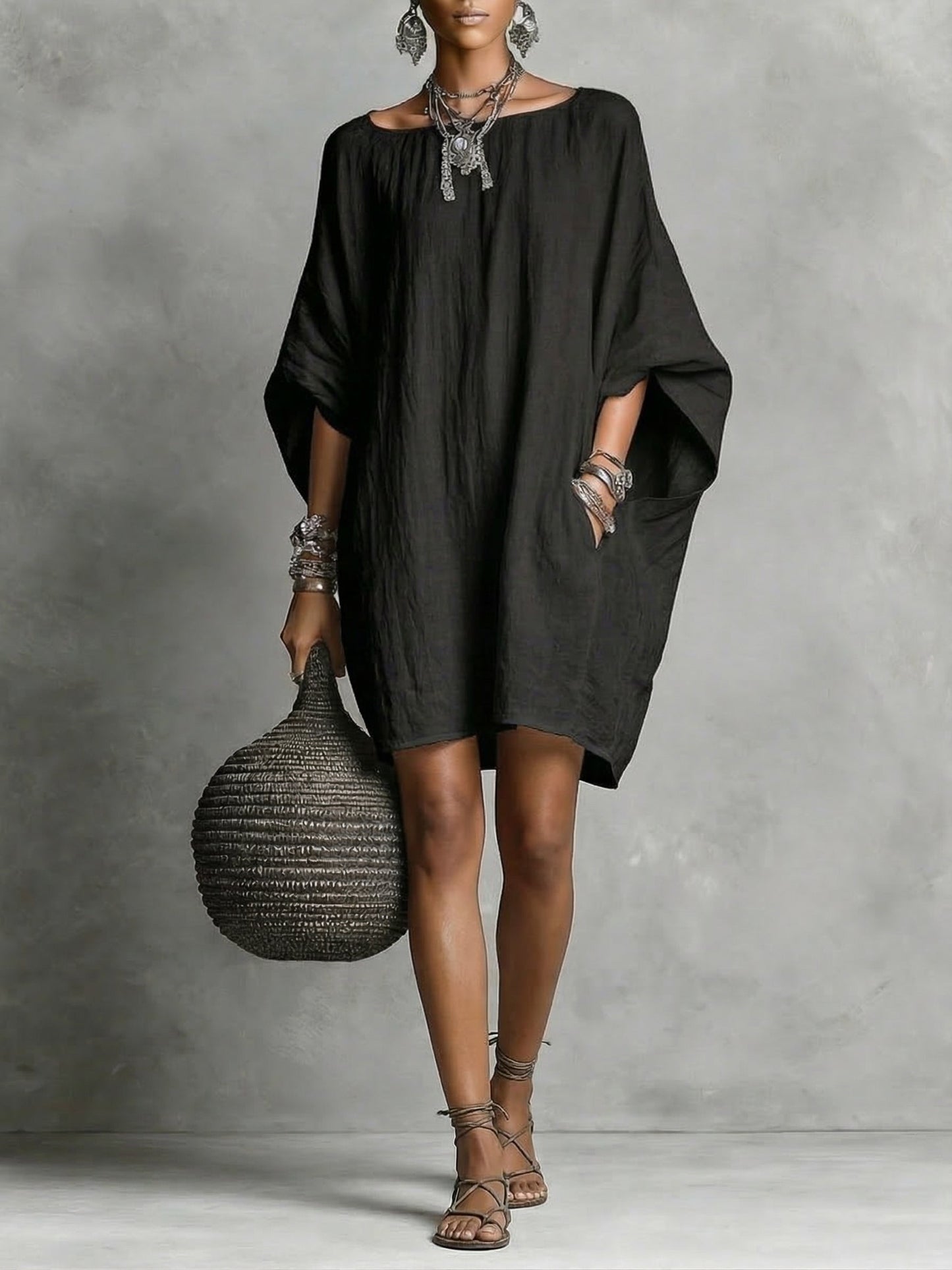 🎁New Arrivals🔥Casual cotton and linen dress