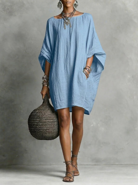 🎁New Arrivals🔥Casual cotton and linen dress